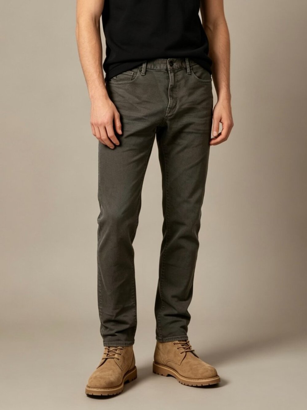 NWT Todd Snyder SLIM FIT 5-POCKET CHINO Denim Jeans Mens 34x34 MOSS